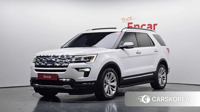 Ford Explorer 2018 Белый из Кореи