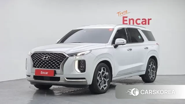 Hyundai Palisade 2022 Белый из Кореи