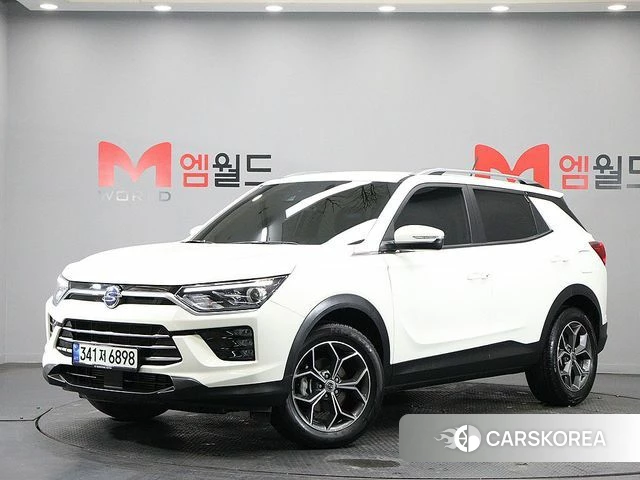 Ssangyong Beautiful Korando 2021 Жемчужный цвет из Кореи