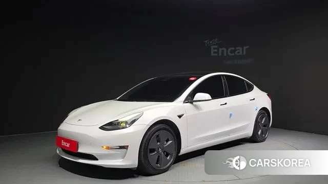 Tesla Model 3 2022 Белый из Кореи