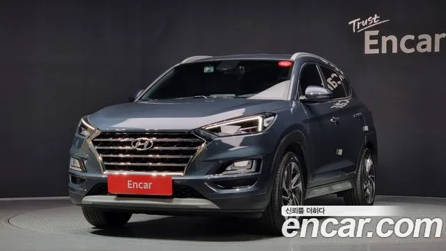Hyundai All New Tucson 2018 Синий из Кореи