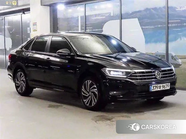 Volkswagen 7th Generation of Jetta 2020 Черный из Кореи