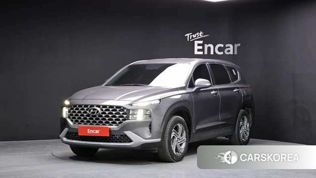 Hyundai The New Santa Fe 2022 Серый из Кореи
