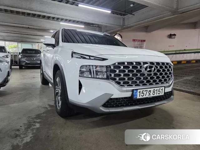 Hyundai The New Santa Fe 2021 Жемчужный цвет из Кореи