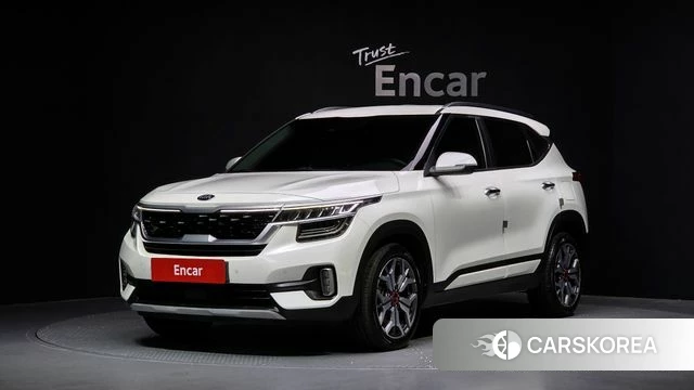 Kia Seltos 2021 Белый из Кореи