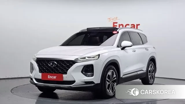 Hyundai Santa Fe TM 2018 Белый из Кореи