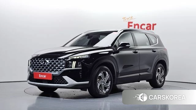Hyundai The New Santa Fe 2021 Черный из Кореи