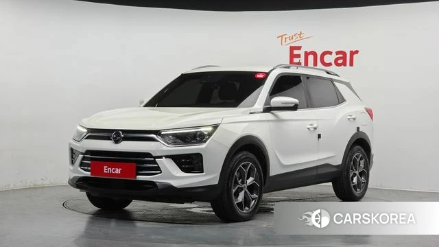 Ssangyong Beautiful Korando 2020 Белый из Кореи