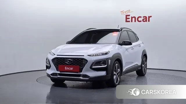 Hyundai Kona 2018 Белый из Кореи