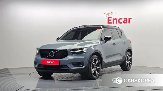 Volvo XC40 2022 Серый из Кореи