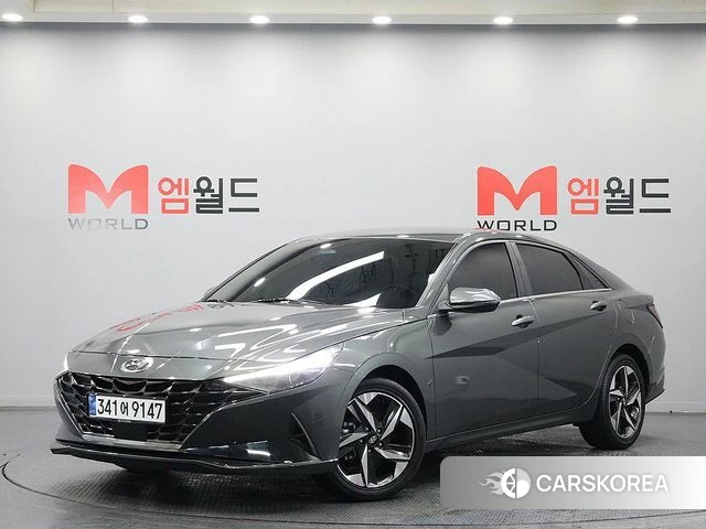 Hyundai Avante (CN7) 2022 Серый из Кореи