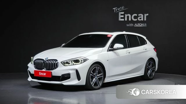 BMW 1 Series (F40) 2024 Белый из Кореи