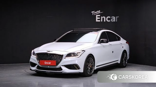 Genesis G80 2018 Белый из Кореи