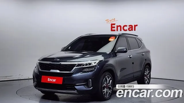 Kia Seltos 2019 Серый из Кореи