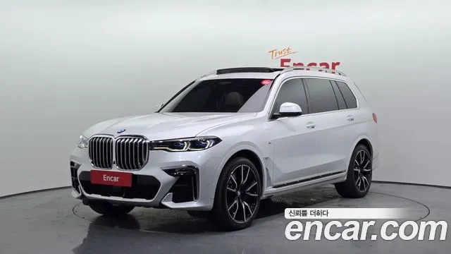 BMW X7 (G07) 2022 Белый из Кореи