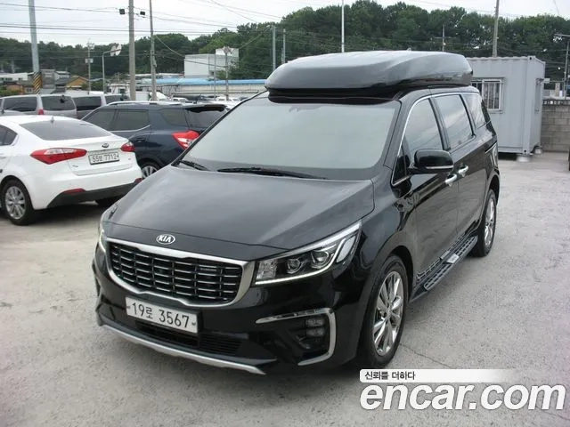 Kia The New Carnival 2019 Черный из Кореи