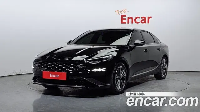 Kia K8 Hybrid 2023 Черный из Кореи