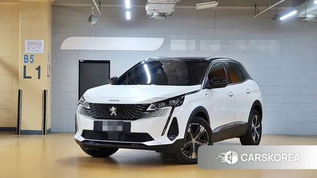Peugeot 3008 second generation 2022 Белый из Кореи