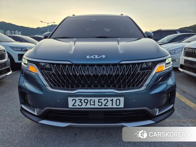 Kia Carnival 4th generation 2022 Синий нефрит из Кореи