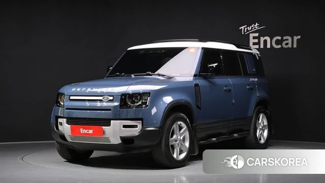 Land Rover Defender (L663) 2021 Небесно-голубой из Кореи