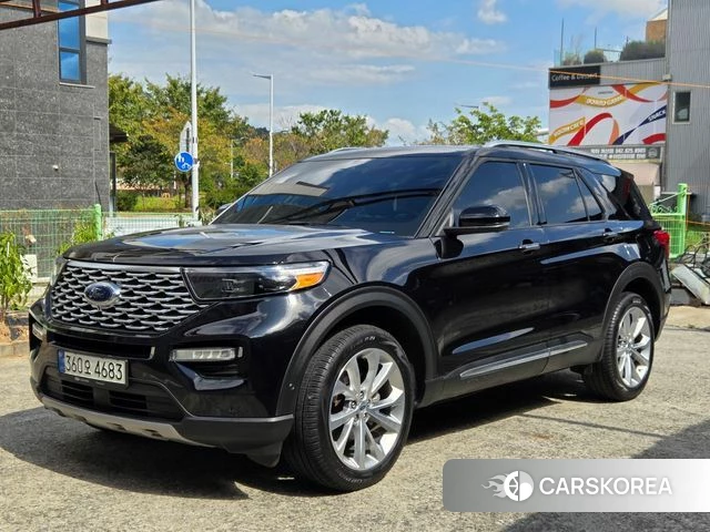 Ford Explorer 6th Generation 2022 Черный из Кореи