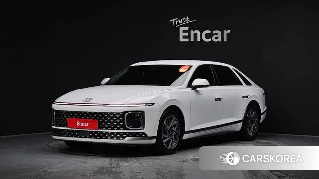 Hyundai Grandeur Hybrid (GN7) 2023 Белый из Кореи