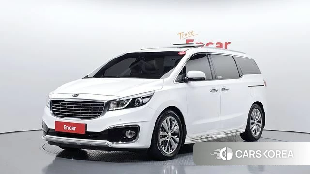 Kia All New Carnival 2018 Белый из Кореи