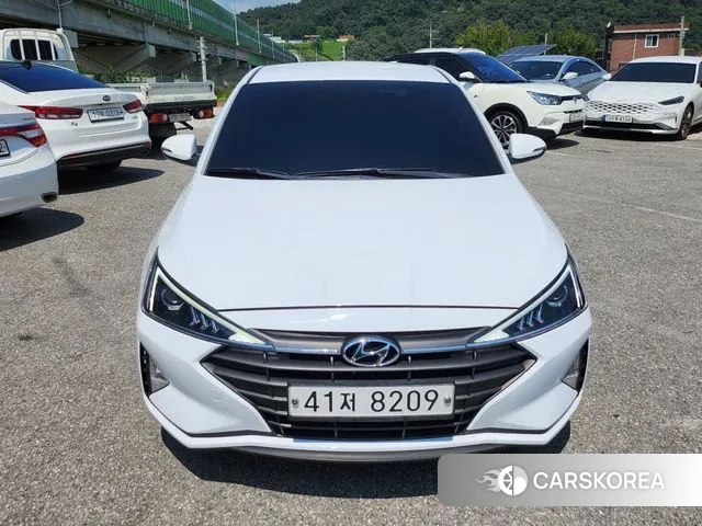 Hyundai The New Avante AD 2019 Белый из Кореи
