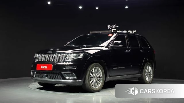 Jeep Grand Cherokee 2018 Черный из Кореи