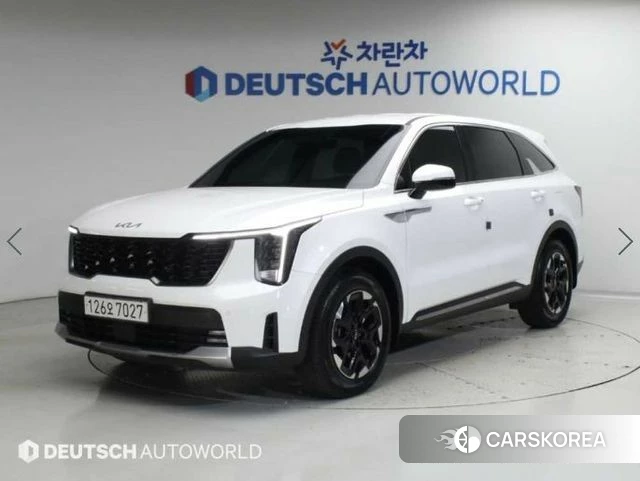 Kia The New Sorento 4th Generation 2023 Белый из Кореи