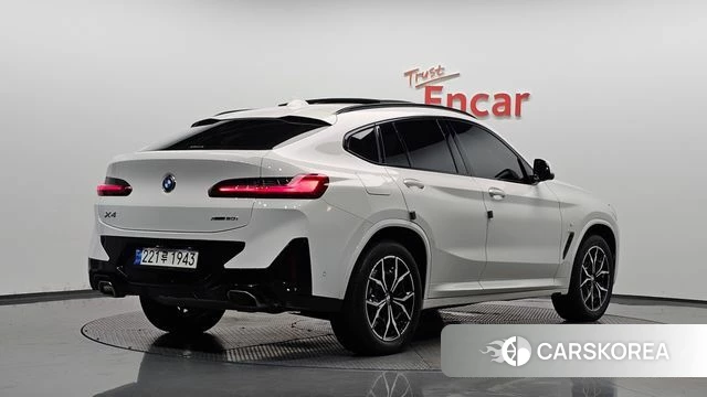 BMW X4 (G02) 2022 Белый из Кореи