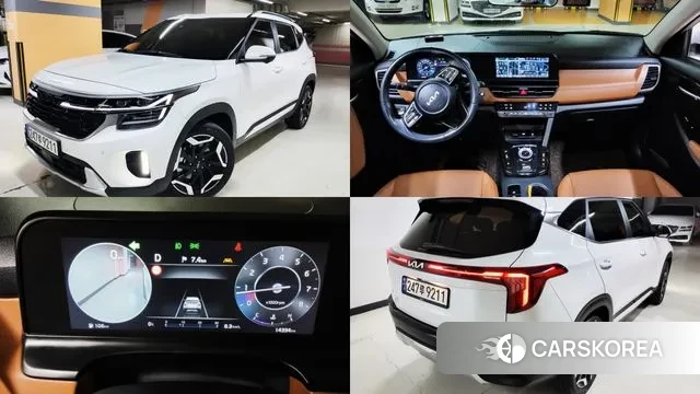 Kia The New Seltos 2024 Белый из Кореи