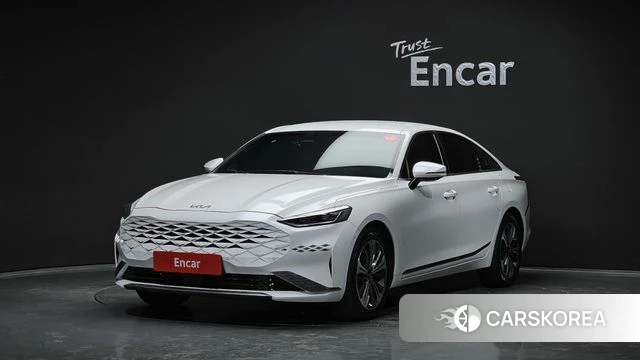 Kia K8 2021 Белый из Кореи