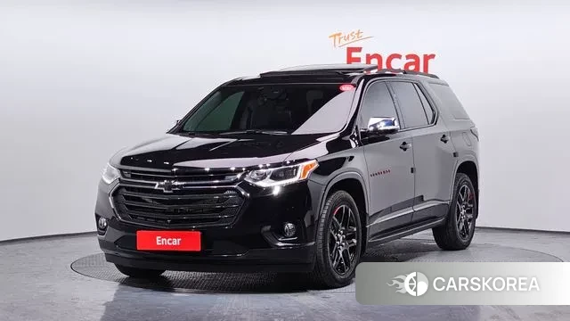 Chevrolet (GM Daewoo) Traverse 2021 Черный из Кореи