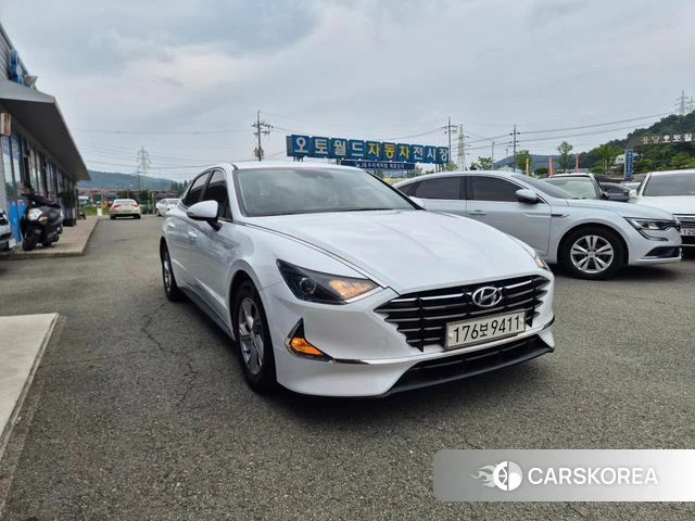 Hyundai Sonata (DN8) 2019 Белый из Кореи