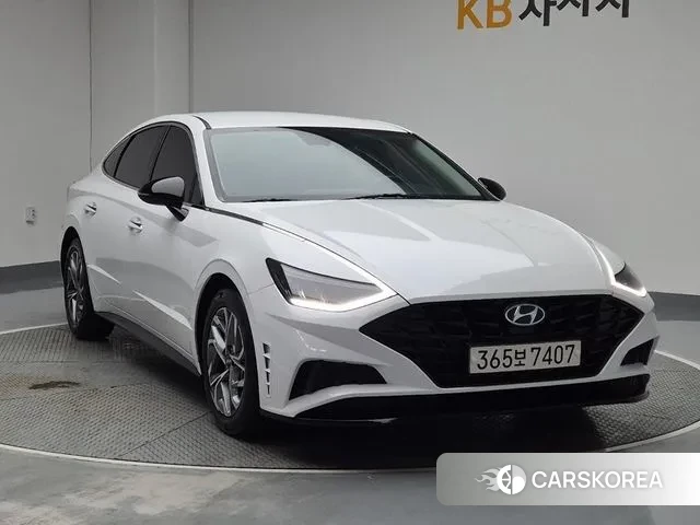 Hyundai Sonata (DN8) 2022 Белый из Кореи