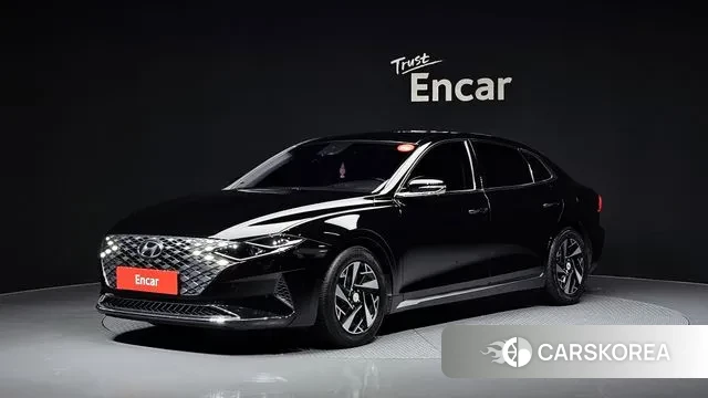 Hyundai The New Grandeur IG Hybrid 2020 Черный из Кореи