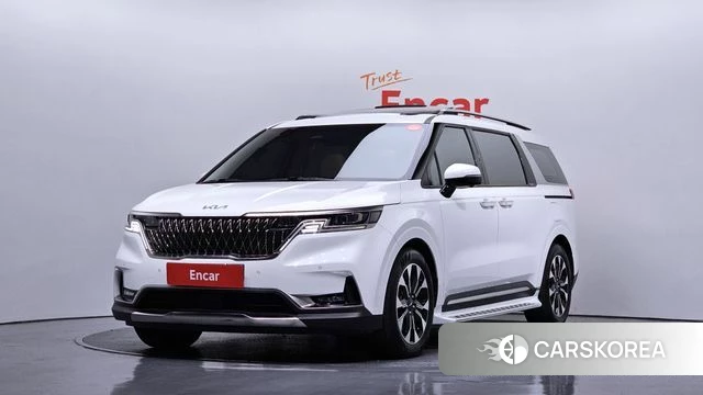 Kia Carnival 4th generation 2022 Белый из Кореи