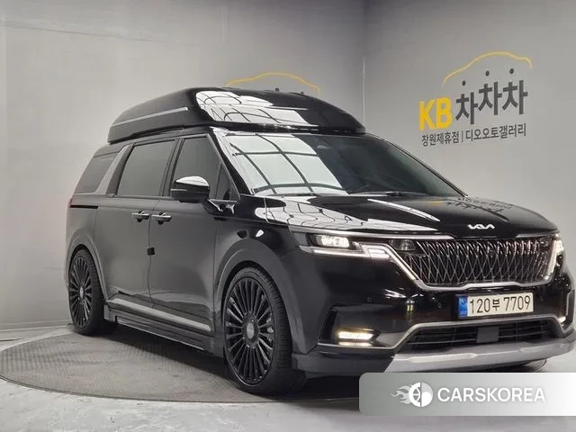 Kia Carnival 4th generation 2021 Черный из Кореи