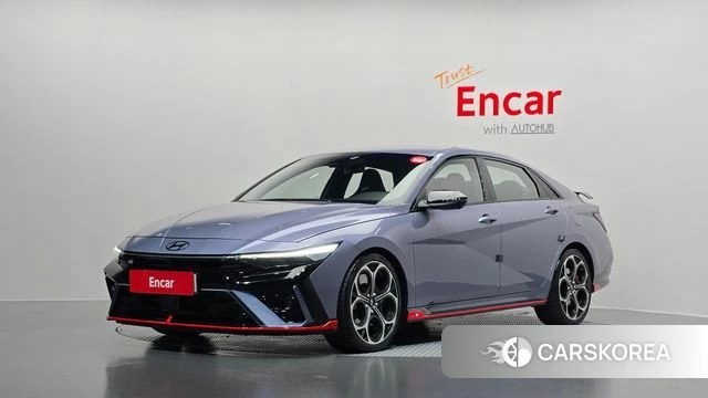 Hyundai The New Avante (CN7) 2025 Синий из Кореи