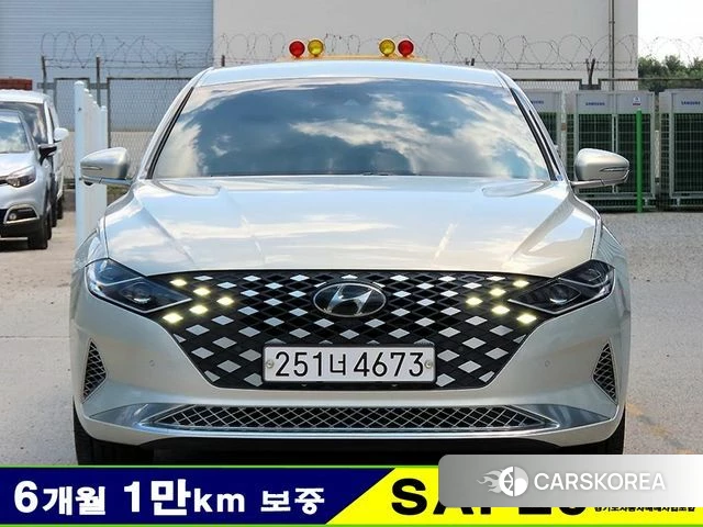 Hyundai The New Grandeur IG 2020 Серебристо-серый из Кореи