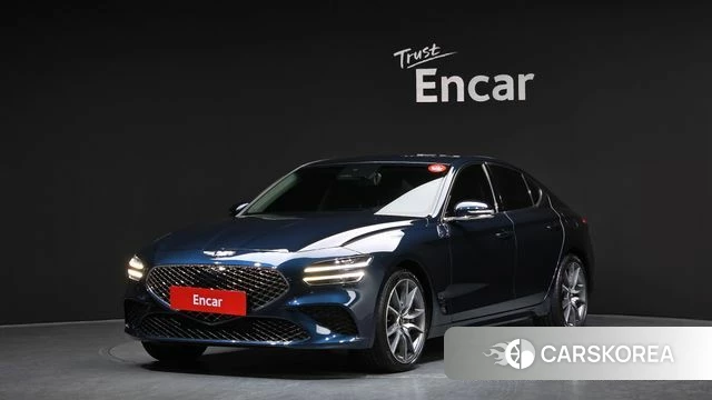 Genesis The New G70 2021 Синий из Кореи