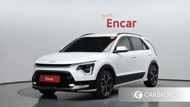 Kia Di Ol Nu Niro 2023 Белый из Кореи