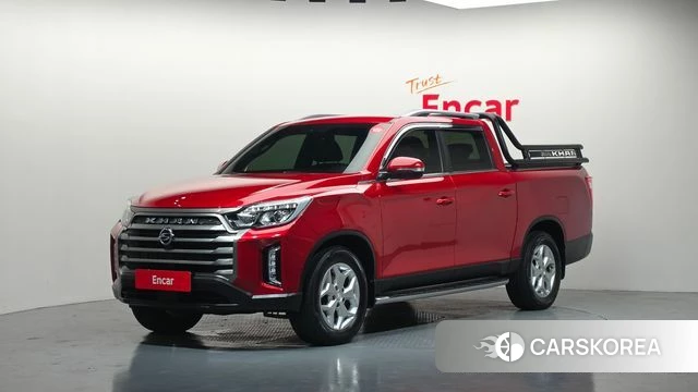 Ssangyong The New Rexton Sports Cannes 2021 Красный из Кореи