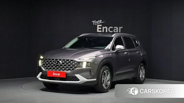Hyundai The New Santa Fe 2022 Серый из Кореи