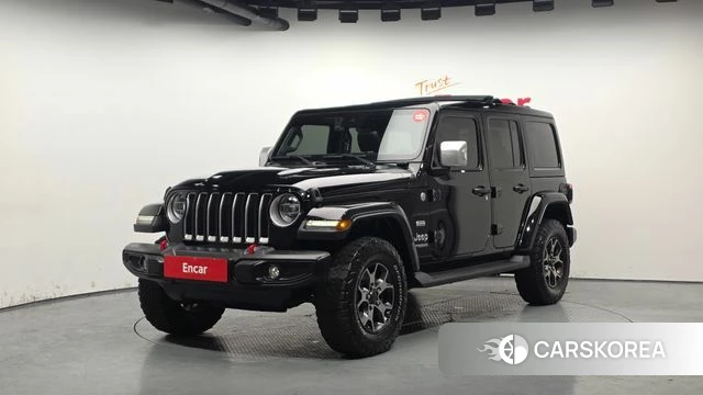 Jeep Wrangler (JL) 2022 Черный из Кореи