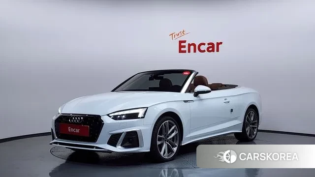 Audi A5 (F5) 2020 Белый из Кореи