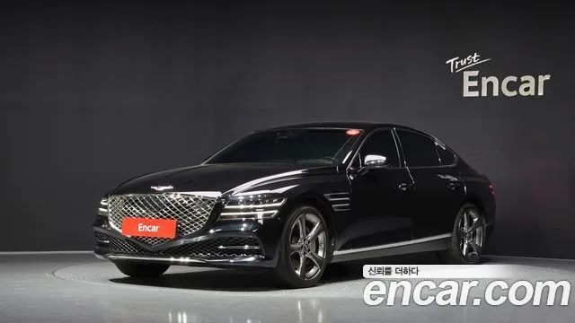 Genesis G80 (RG3) 2021 Черный из Кореи