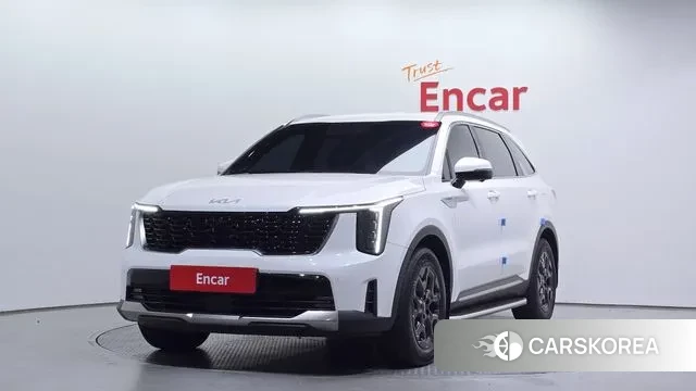 Kia The New Sorento 4th Generation 2023 Белый из Кореи