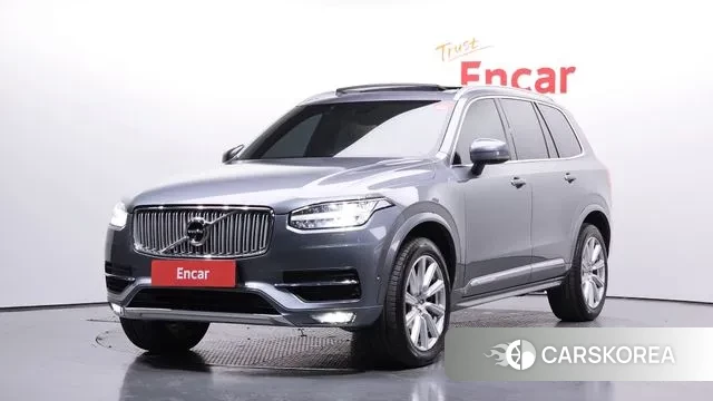 Volvo XC90 second Generation 2019 Серебристо-серый из Кореи